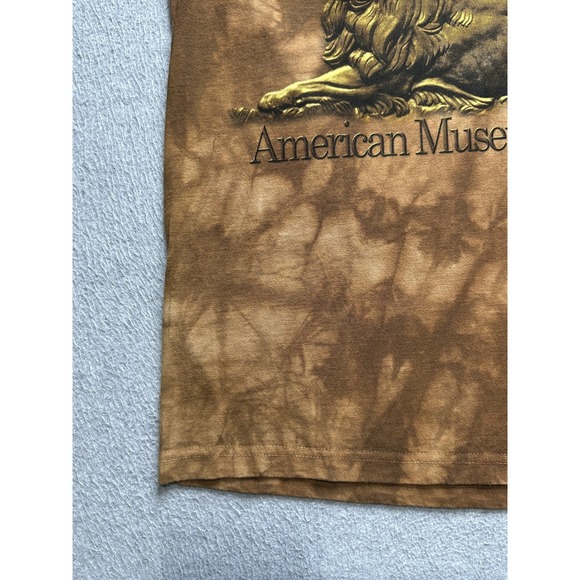 Vintage American Museum of Natural History Shirt Mens Large Lion Graphic 90s Tee - Picture 6 of 11